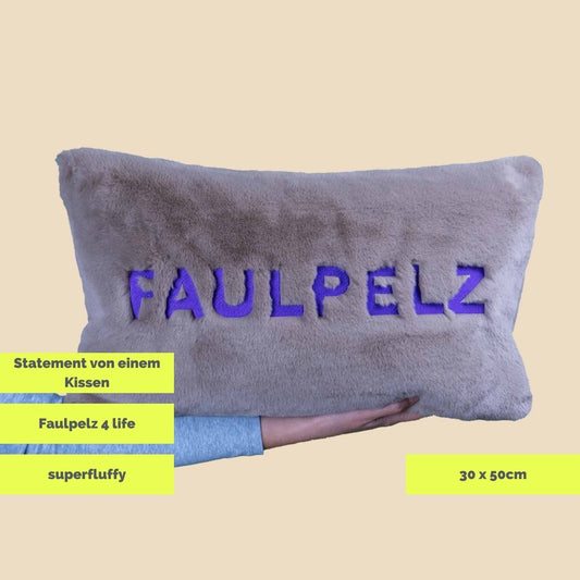 padconcept Kissenhülle Gaze FAULPELZ 30x50 sand